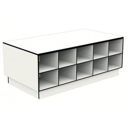 Overstapbank HPL 20-vaks - Type 30