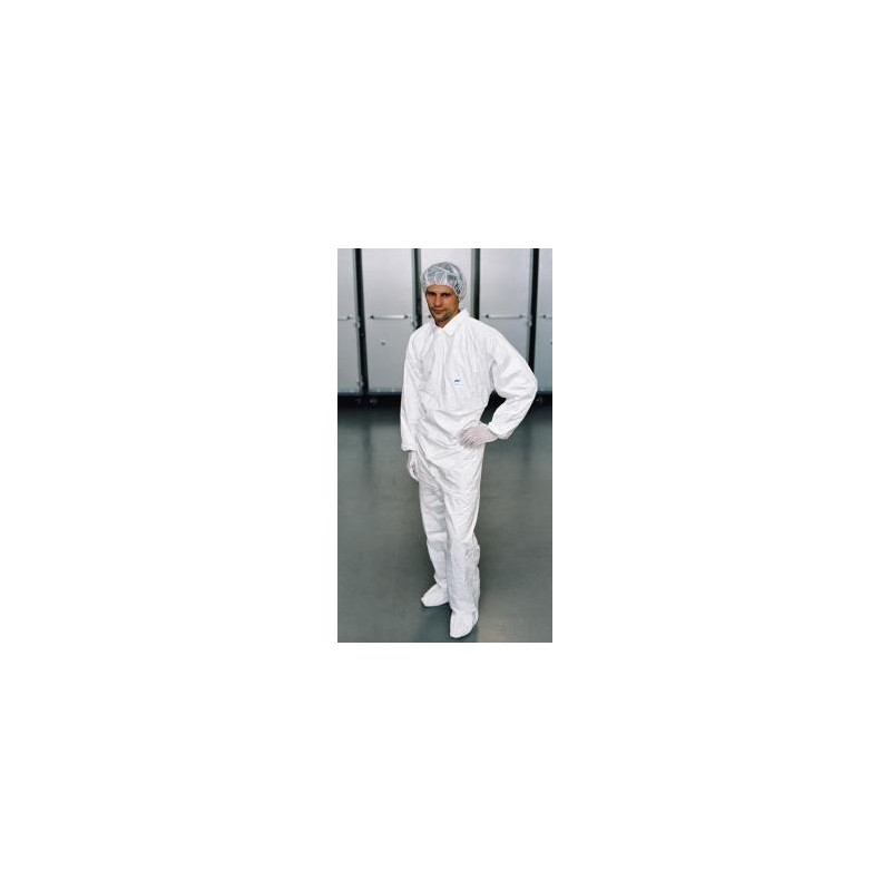 Cleanroom Tyvek® overall - zonder capuchon