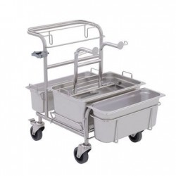 Clino® CR1 MF-GMP reinigingstrolley