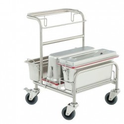 Clino® CR1 EM-GMP reinigingstrolley