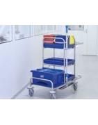 Cleanroom Trolley's voor grijze gebieden | mycleanroom.nl